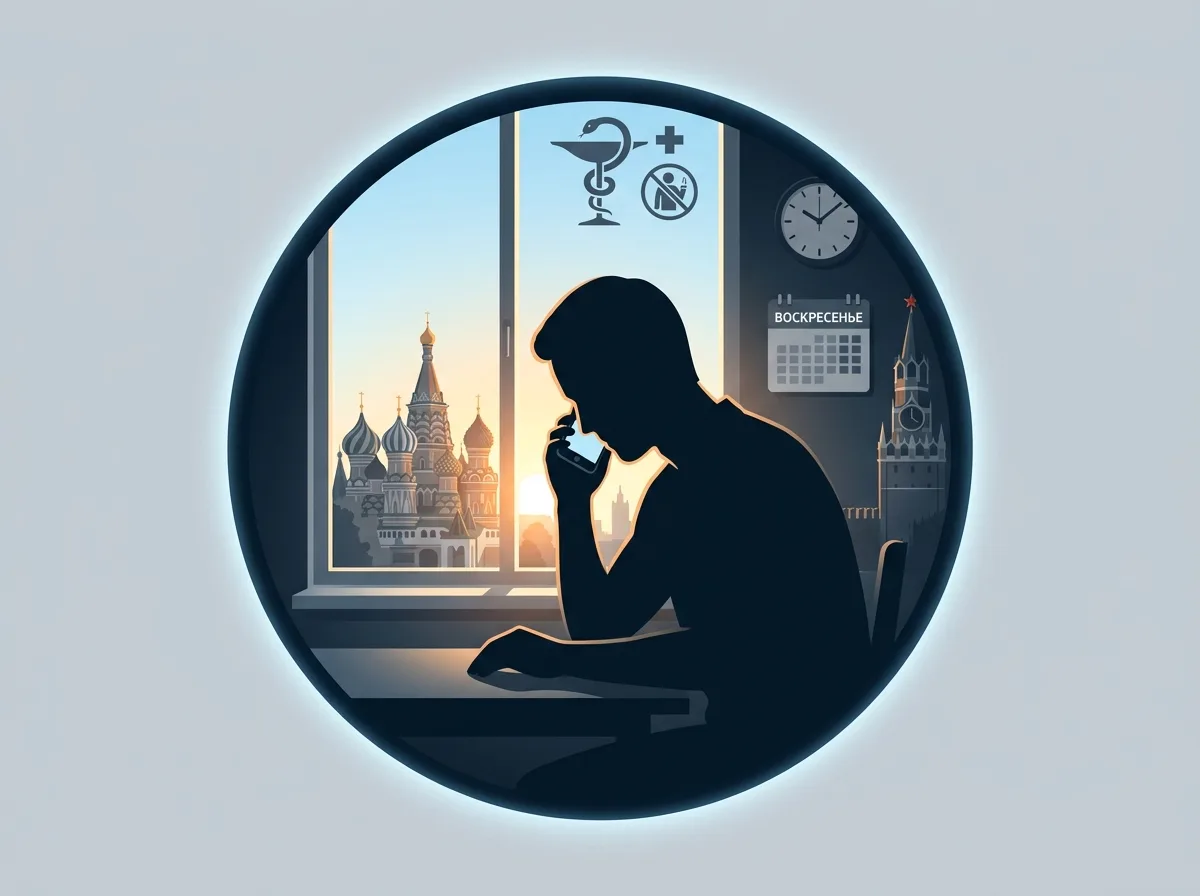 Аватар силуэта для анонимного отзыва о вызове нарколога воскресным утром в Москве